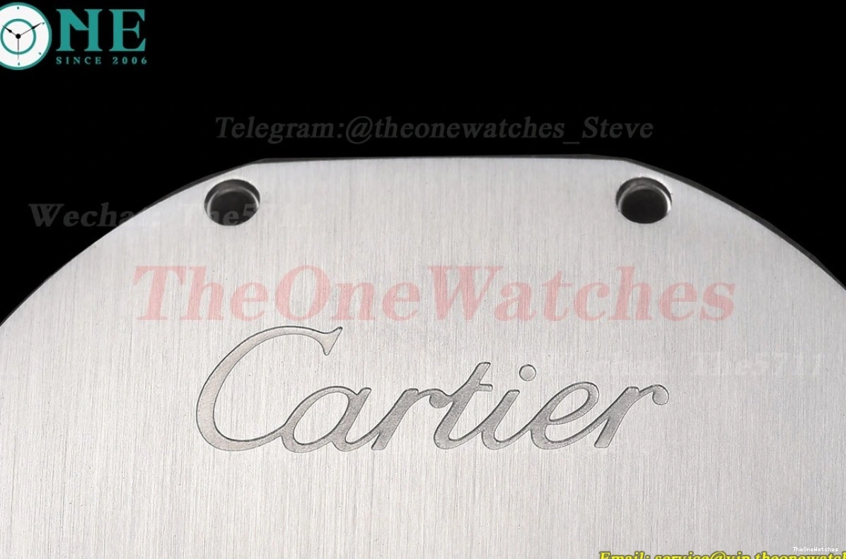 LE Dia Cartier SS NH05 GDF White De Dia 33mm Bleu Ballon 0122